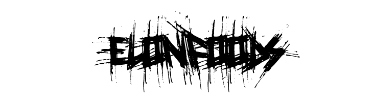 El&Font Destroy!  Free Fonts Download