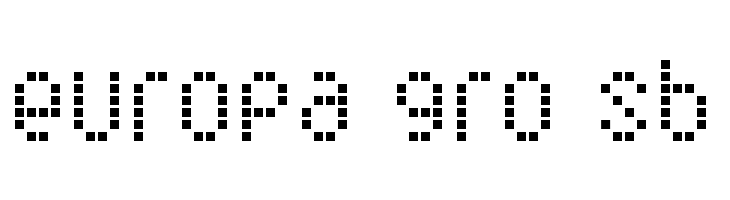 Subway Ticker Grid  Free Fonts Download