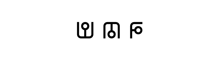 KD Thaiana Jones Regular  Free Fonts Download
