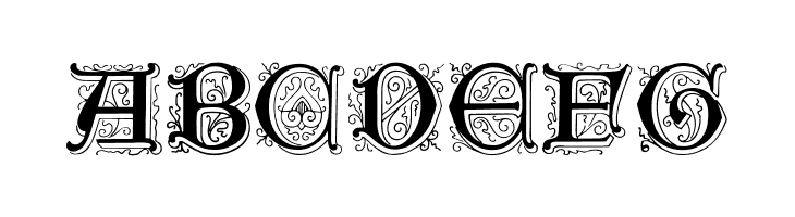 Genzsch Initials  Free Fonts Download