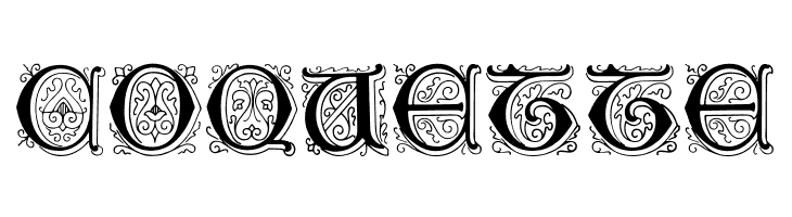 Genzsch Initials  Free Fonts Download