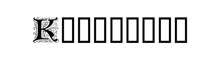 Genzsch Initials  Free Fonts Download