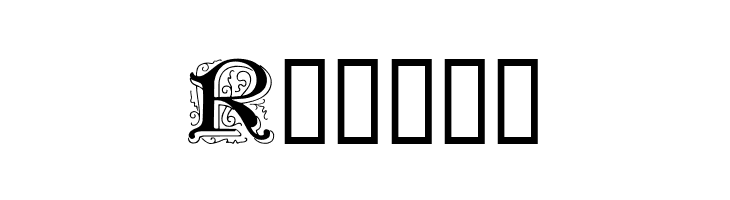 Genzsch Initials  Free Fonts Download