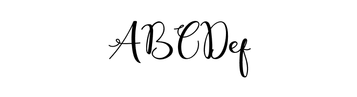 Cute Thing Script [Demo]  Free Fonts Download