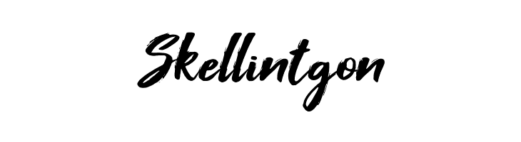 Skellintgon Foxlite Script Font