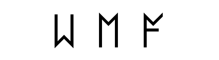 Latin Runes v.2.0 Regular  Free Fonts Download