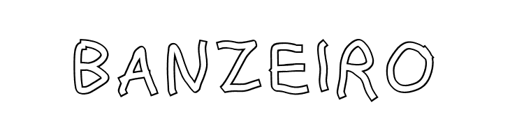 Squared Hand Outline  Free Fonts Download