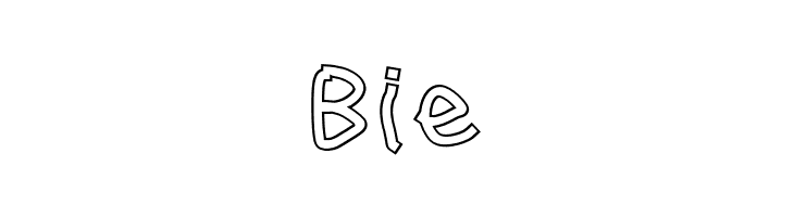 Squared Hand Outline  Free Fonts Download