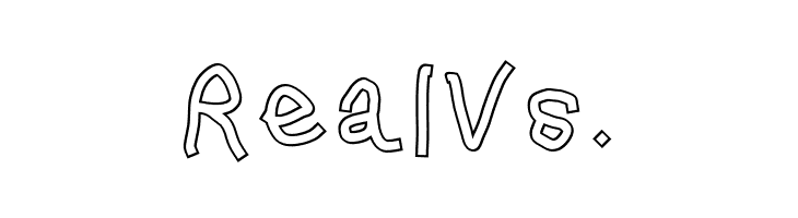 Squared Hand Outline  Free Fonts Download