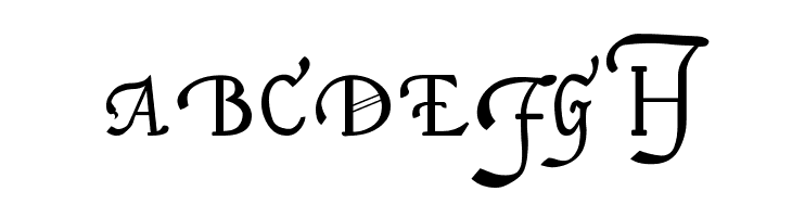 Italian Cursive, 16th Century  Free Fonts Download