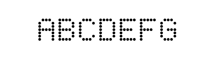 LED Dot-Matrix  Free Fonts Download