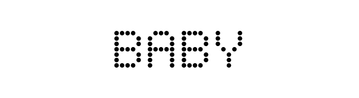 LED Dot-Matrix  Free Fonts Download
