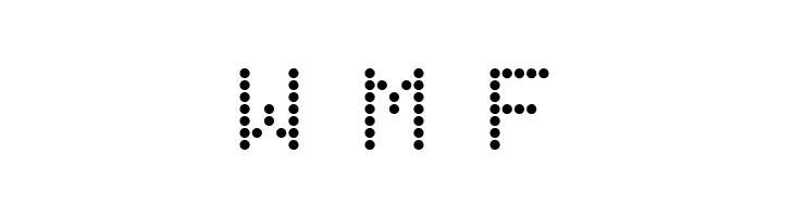 LED Dot-Matrix  Free Fonts Download
