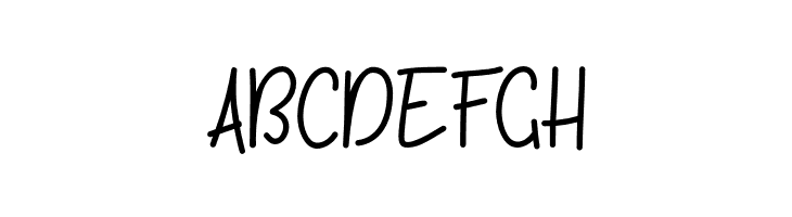 KH-Blackline-Script Medium  Free Fonts Download