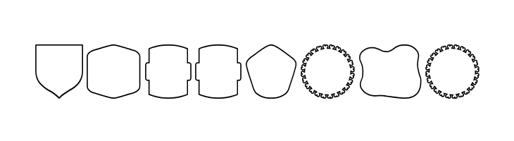 LabelProXLBorder  Free Fonts Download