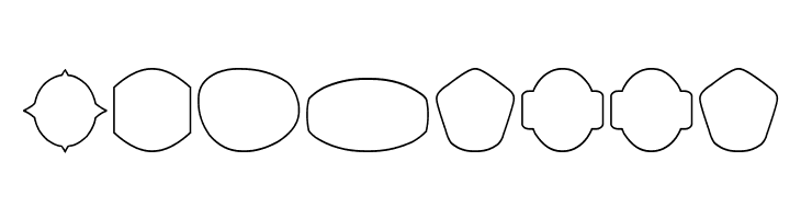 LabelProXLBorder  Free Fonts Download