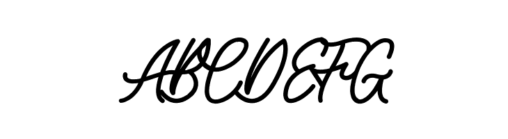 Kadisoka-Monoline  Free Fonts Download