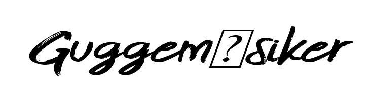 Gojira Black  Free Fonts Download