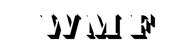 Fat Flamingo5 Shadow  Free Fonts Download