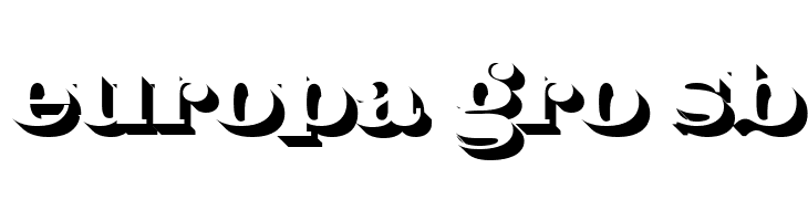 Fat Flamingo5 Shadow  Free Fonts Download