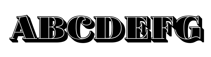 Fat Flamingo5 Side Fill  Free Fonts Download