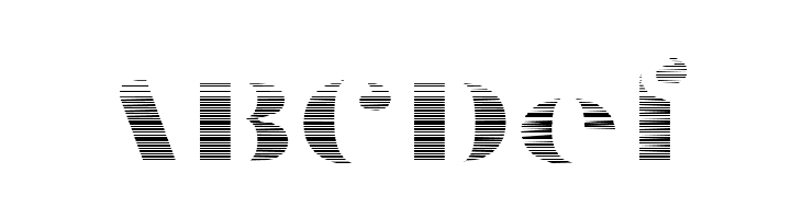 Fat Flamingo5 Stripes  Free Fonts Download