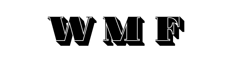 Fat Flamingo5 Shadow Fill  Free Fonts Download