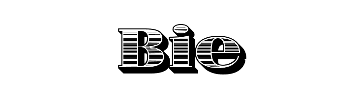 Fat Flamingo5 Woodcut  Free Fonts Download