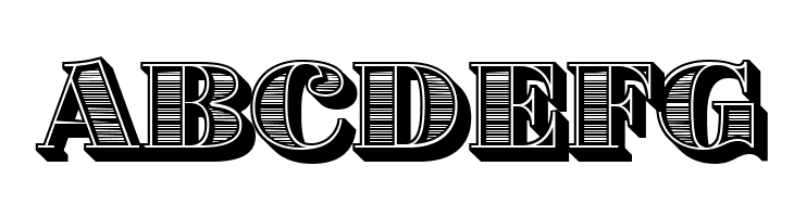 Fat Flamingo5 Woodcut Inner  Free Fonts Download