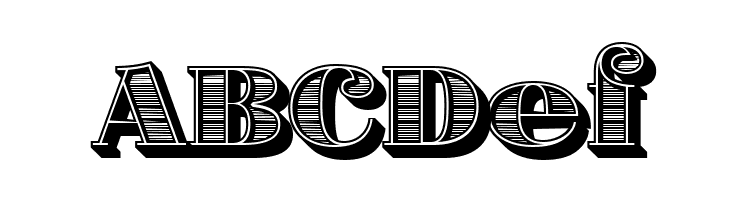 Fat Flamingo5 Woodcut Inner  Free Fonts Download