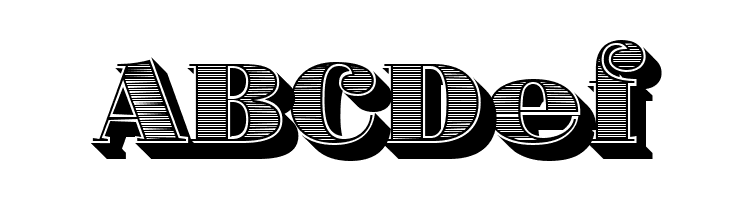 Fat Flamingo5 Woodcut Black  Free Fonts Download