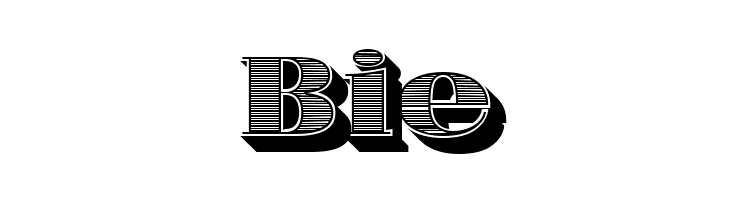 Fat Flamingo5 Woodcut Black  Free Fonts Download