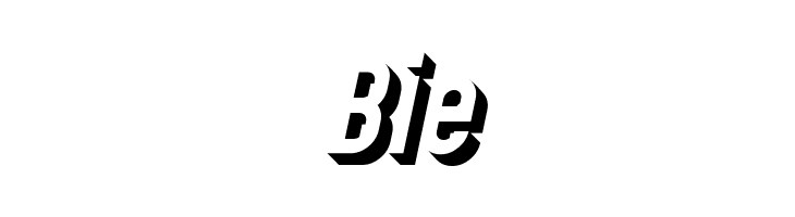 Gotcha Gothic 3D Italic  Free Fonts Download