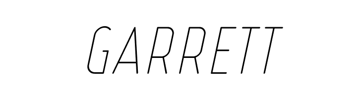 Ruler Thin Italic  Free Fonts Download