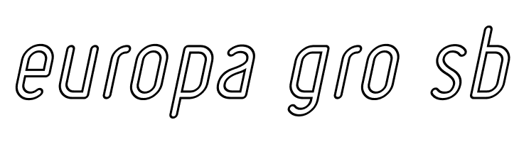 Ruler Outline Italic  Free Fonts Download