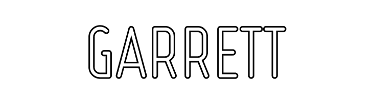 Ruler Outline  Free Fonts Download