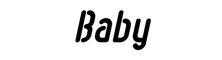 Ruler Stencil Heavy Italic  Free Fonts Download