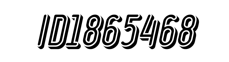 Ruler Volume Negative Bold Italic  Free Fonts Download