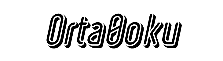 Ruler Volume Negative Bold Italic  Free Fonts Download