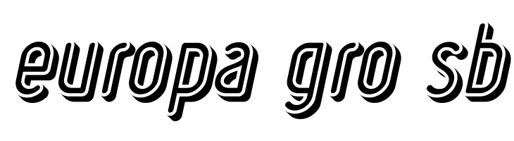Ruler Volume Negative Bold Italic  Free Fonts Download