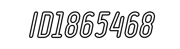 Ruler Volume Outline Bold Italic  Free Fonts Download