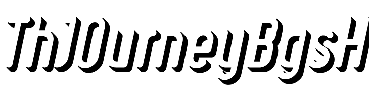 Ruler Volume Extrude Bold Italic  Free Fonts Download