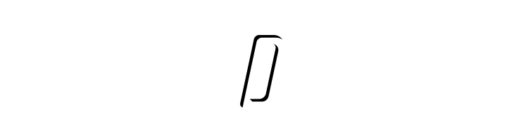 Ruler Volume Inner  Free Fonts Download