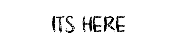 NoScary regular  Free Fonts Download