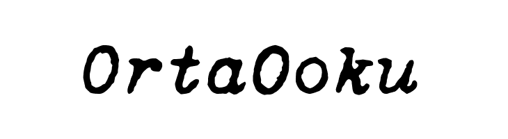 Oceanside Typewriter  Free Fonts Download