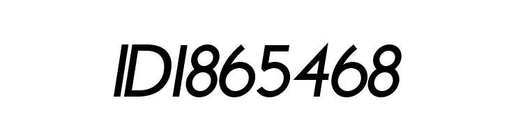 Brixton Medium Oblique  Free Fonts Download