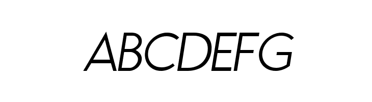 Brixton Light Oblique  Free Fonts Download