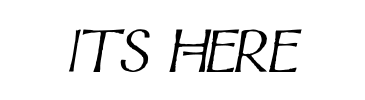 Mordred Italic  Free Fonts Download