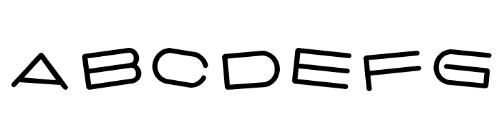 7 days rotated  Free Fonts Download