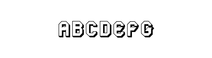 LGFLAGELOGOtresD-Regular  Free Fonts Download